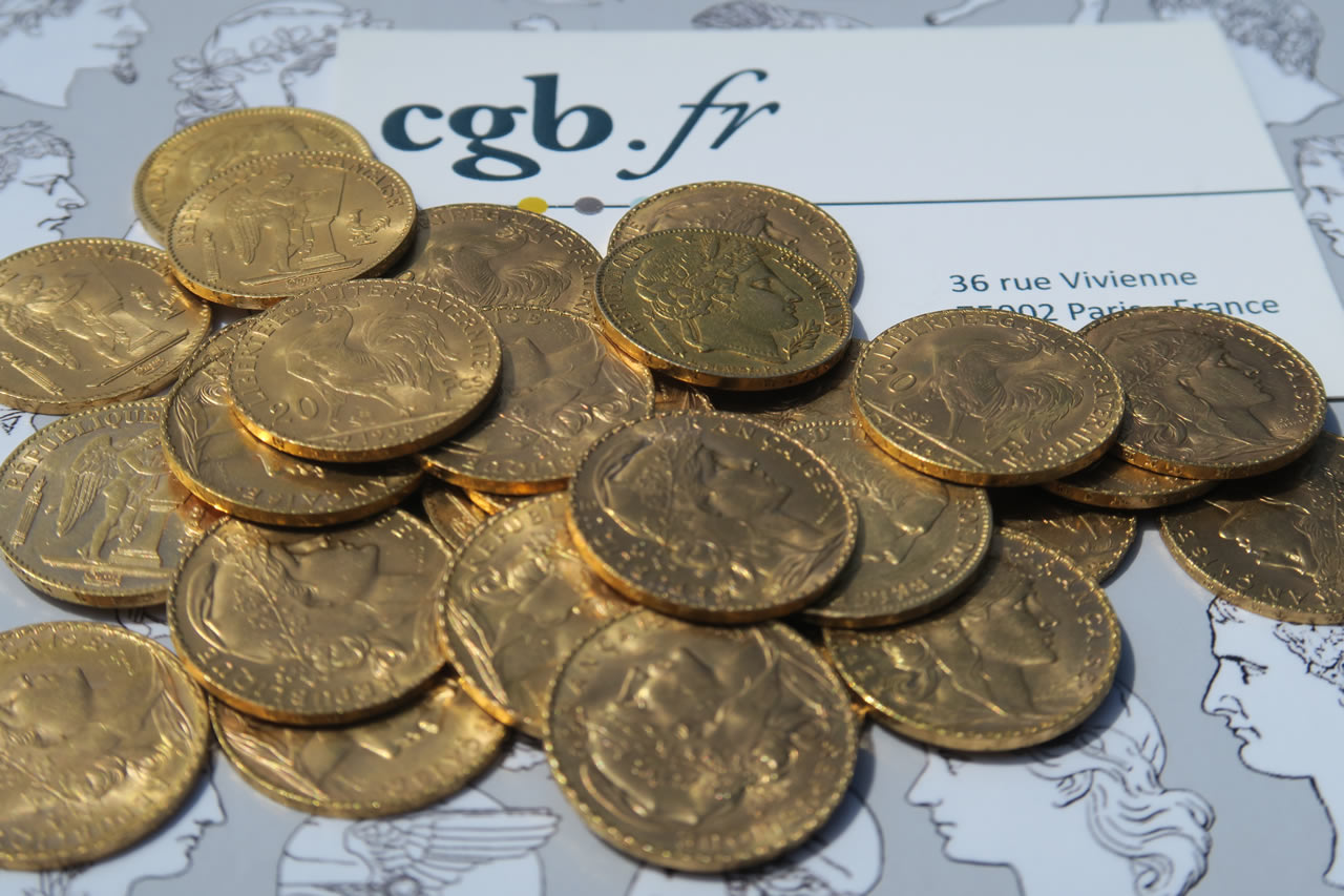 Contactez CGB numismatique Paris